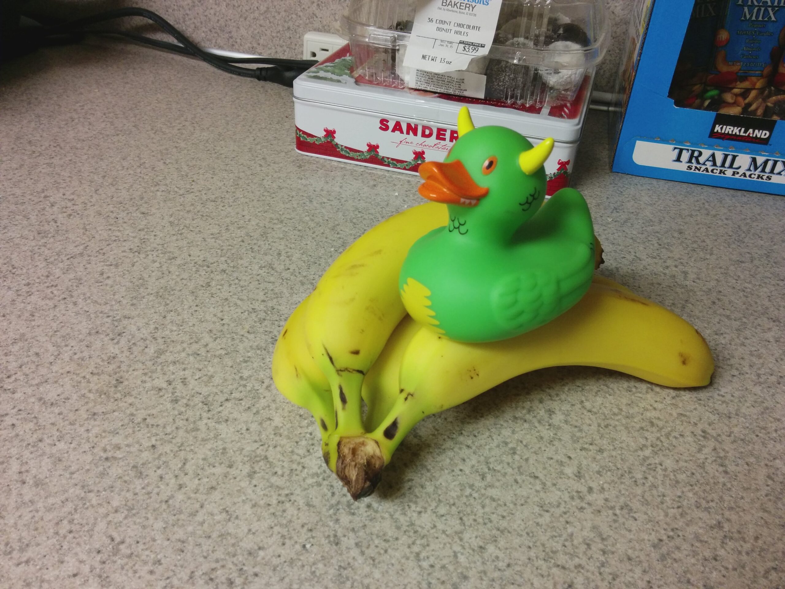 Rex on a Bunch of Bananas