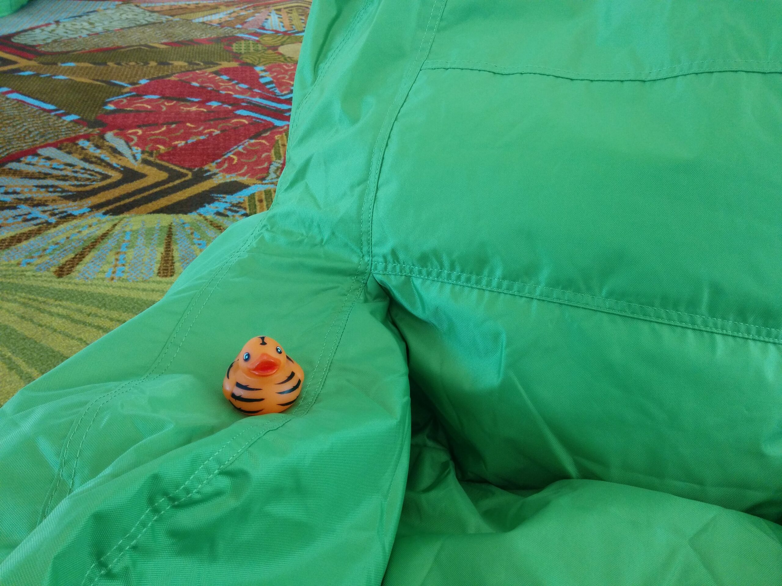 Tiger on a Beanbag Chair