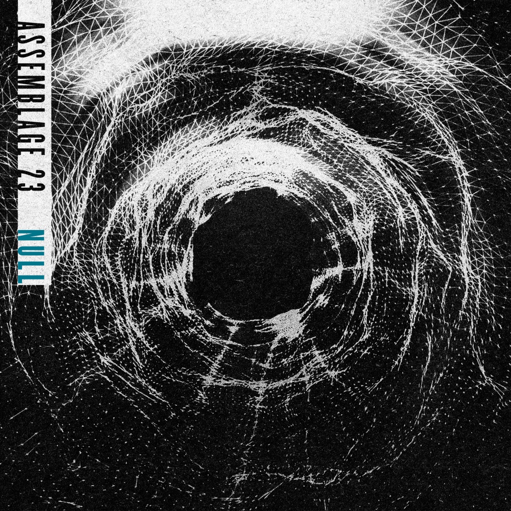 Cover art for Assemblage 23's 2025 album, "Null."